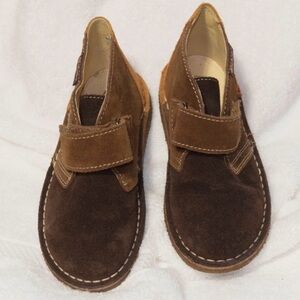 Naturino Kids Toddler Genuine Leather Suede ankle Brown Tan Boots shoes size 9